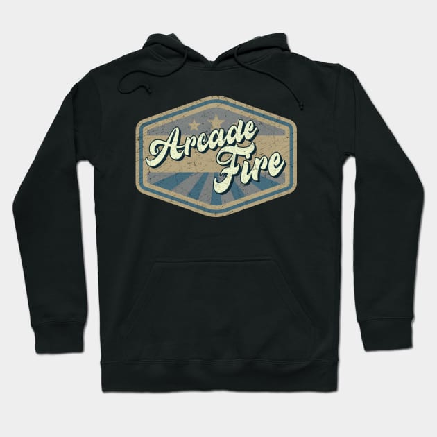 vintage Arcade Fire Hoodie by KOKOS PAPA